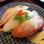 Sushi Choushimaru - あぶり三貫