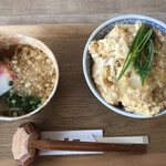 うどん長屋 - 料理写真:かつ丼セット　1078円