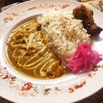 インディアンキッチン ラソイ - ジーラライスのカレーライス（チキン）