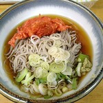 ふじ - 冷やし天ぷらそば小１個