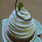 サロン・ド・テ・ジャマン - 2013.3. 茨木スイーツフェア商品　さつまいものモンブラン（\480）