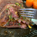 ステーキ石井 - ミディアムレア