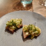 Il Povero Diavolo - まぐろ　キュウリのガスパチョ