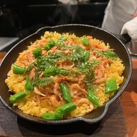 薪焼 銀座おのでら - 桜海老パエージャ