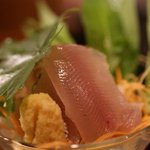 海の神山の神 - 荘川のあゆのお刺身