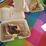 ガーデンレストラン シェフズ テラス - 2021/7 大人用のサンドイッチみたいなの　庭