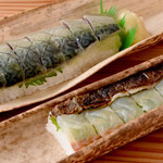 鯖棒寿司 桜の駅 - 2種類