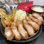 とんかつ 栄ちゃん - 十勝ロイヤルマンガリッツァ。神の火入れ。