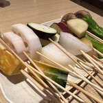 Kushiya Monogatari - 初回獲得分の野菜類