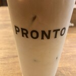 PRONTO - 「アイスカフェオレ(L)」(462円)