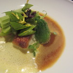 オマージュ - 和歌山産平鱸のポワレ