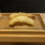 天麩羅 すえ廣 - すえ廣定食　海老・いか