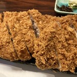 Tonkatsu No Wakura - カナダ三元豚４００ｇロースカツランチ２２００円