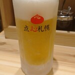 餃子とカレーザンギの店 点心札幌 - 中生