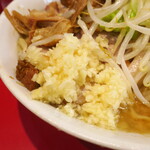 ラーメン二郎 - ニンニク多め