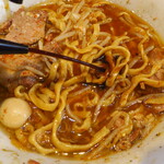 ラーメン二郎 - 赤酢投入～♪