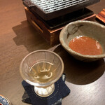 こうの湯 - 食前酒：日替わり梅酒