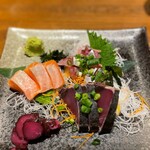 刺身と焼魚 北海道鮮魚店 - お造り盛合せ