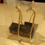 BVLGARI OSAKA CAFÉ - 可愛い透明の手提げ袋