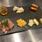 Assorted Prosciutto and cheese