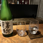 h Teppanyaki Mirane - 絶品日本酒
