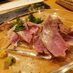 京都肉×青果サワー 京 - 合鴨のたたき