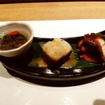 大宮 寿司 個室 香坂 - お通し３品