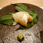 大宮 寿司 個室 香坂 - カレイの茶洗い