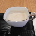 浅香荘 - マッシュルームのスープ。コクがあり美味！