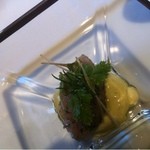 Drammatico - 甘エビの冷製　ブロッコリーのムースと共に