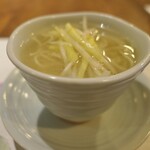 chinois 蓮歩 - （2022/6月）黄韮塩湯麺