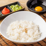 Finishing rice porridge set