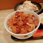 和心 かぎり - 鰺たたき：生姜がっんと効いて旨い！