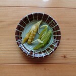 清流の森 - 竹の子味噌漬＆みずの生姜漬け