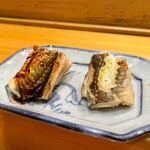 小判寿司 - 穴子 つめ・柚子塩