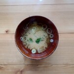 清流の森 - アザミの味噌汁