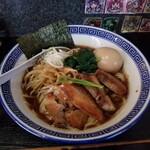 塩そば専門店 桑ばら - 冷やし煮干しそば（醤油）