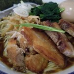 塩そば専門店 桑ばら - 冷やし煮干しそば（醤油）