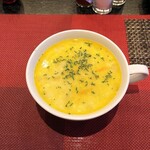ロシアンダイニングバー マトリョーシカ - キノコのチーズスープ