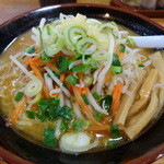 らーめんまるみや - 焙煎味噌ラーメン(７５０円)