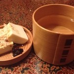 手打ち蕎麦とフレンチの やな木 - 日本酒はわっぱで(*´▽｀*)ﾉ))