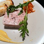 Homemade rustic pate