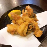 Kouchi Sanchoku Izakaya Doreba Kouchi - ウツボの唐揚げ