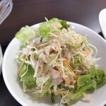 中華料理 桃菜 - セットのサラダ