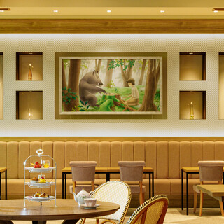 At the back of the restaurant, we have a cozy sofa seating area for you to relax and unwind.
