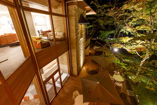 Cresson River Side Story - Magical Night Terrace Seating