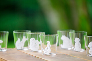 Cresson River Side Story - Forest Animal Glass