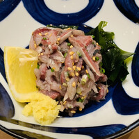 新宿割烹 中嶋 - 料理の一品追加 鰯刺身