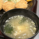 鶏龍軒 - カブがトロトロの味噌汁