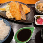 Nanaya Ginza - アジフライ定食